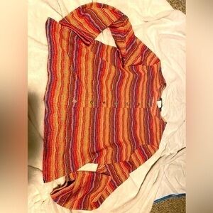 JESSICA Holbrook full button up stunning shirt M